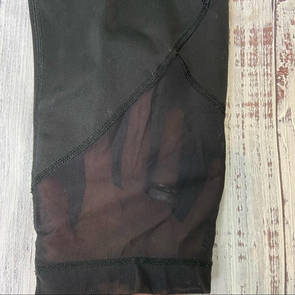 Athleta Sonar Capri with Mesh Cutouts. Size Small.  EUC - Picture 9 of 11